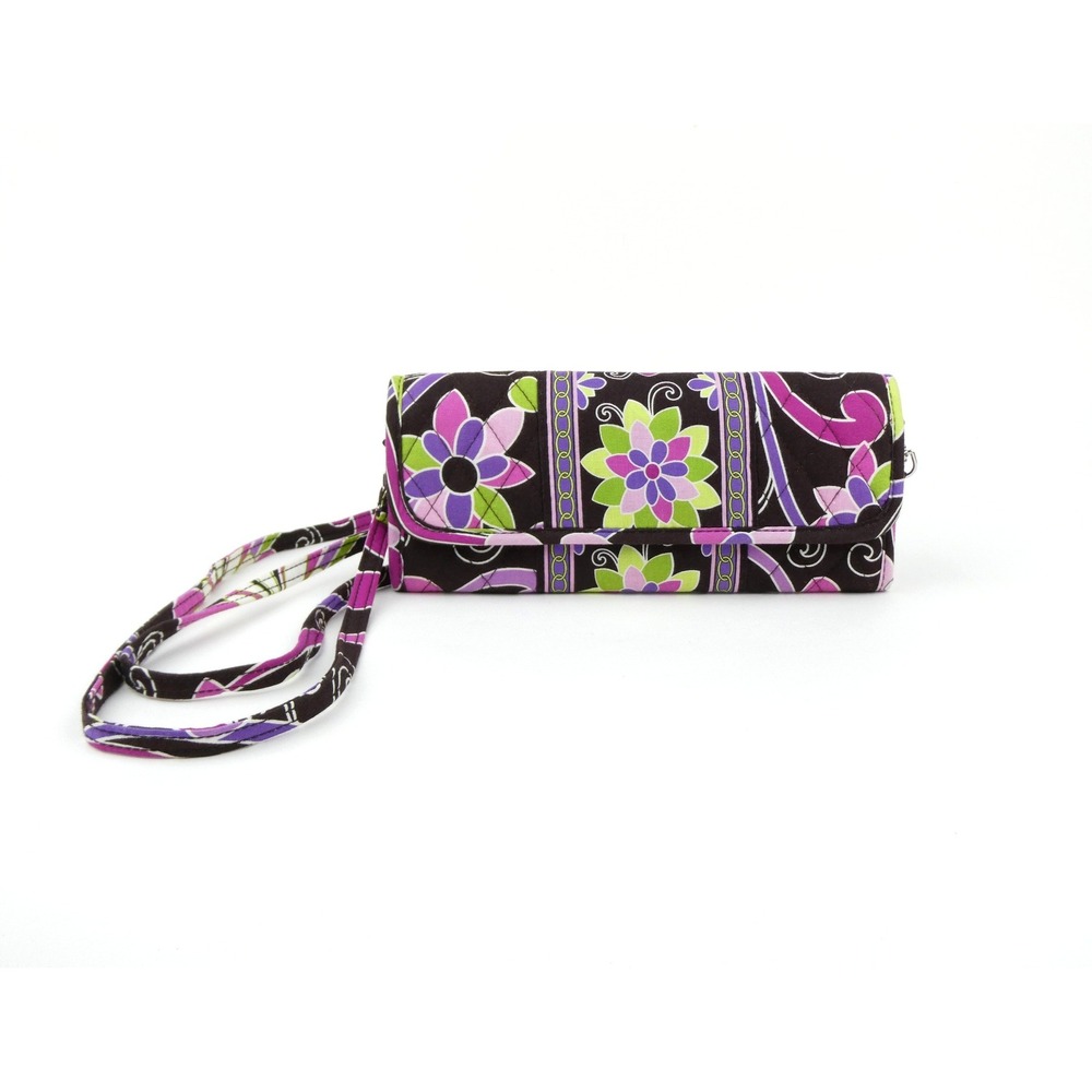 Vera Bradley Purple Punch Crossbody Wallet
